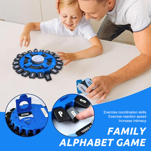 Familie Alphabet Spiel