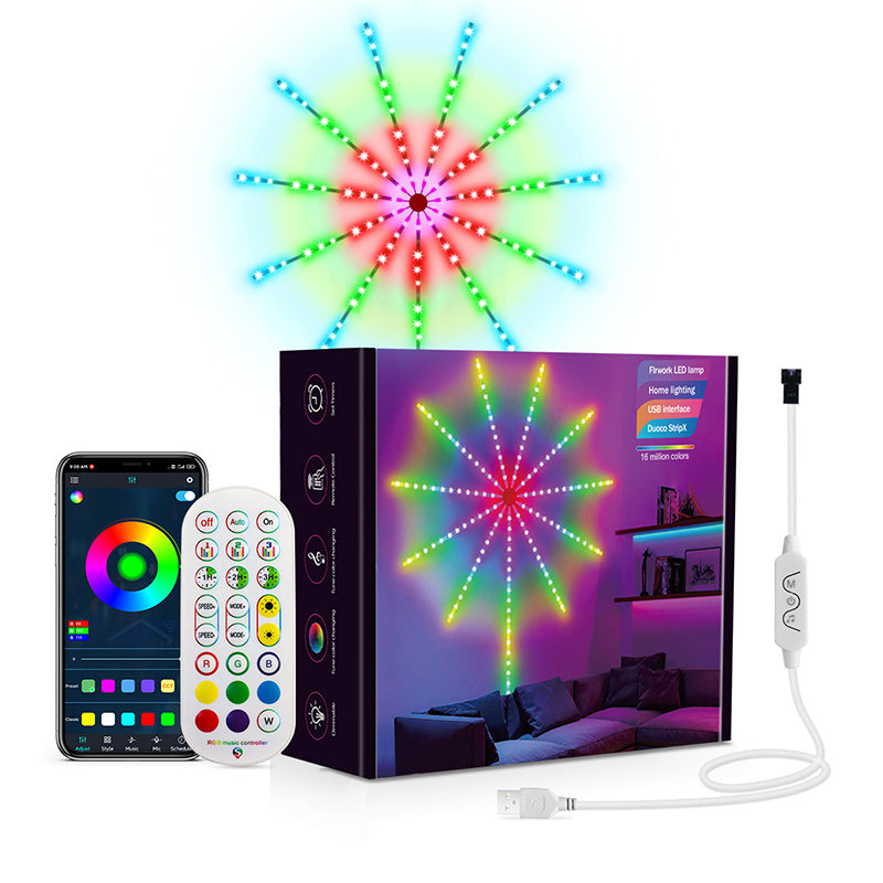 (💥Hot Sale💥) Smart Feuerwerk LED Licht