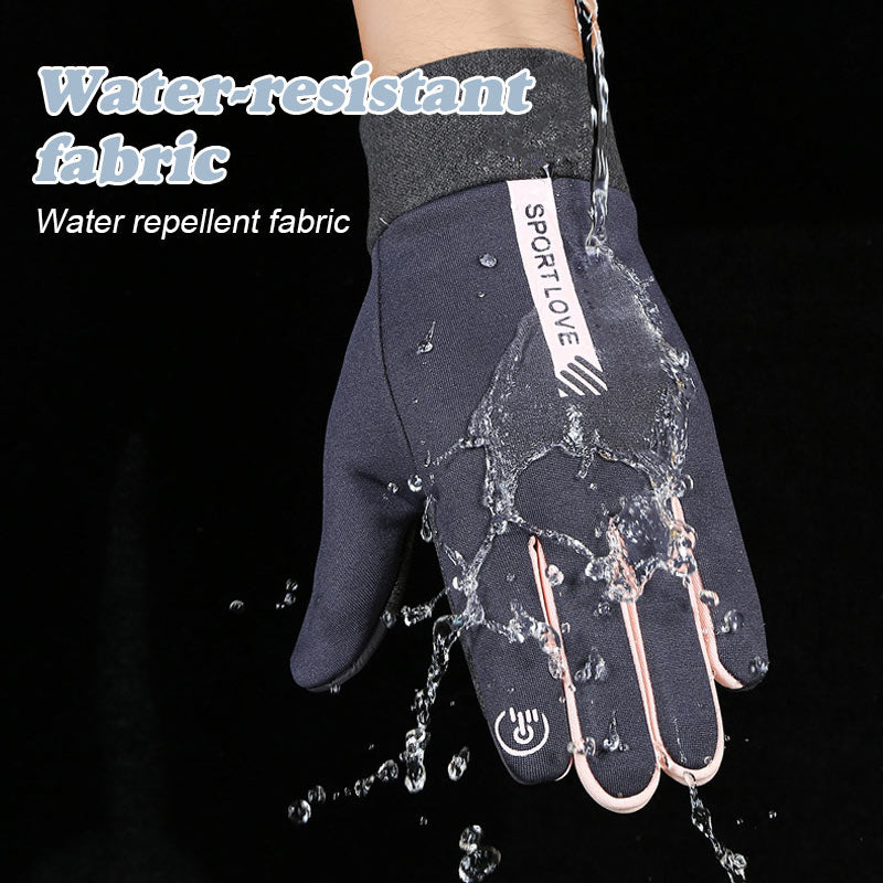 Winter Herren- und Damen-Warme wasserdichte Anti-Rutsch-Handschuhe