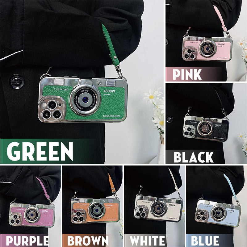 Elektroplattierte Kamerahülle für Mobiltelefone mit Handschlaufe
