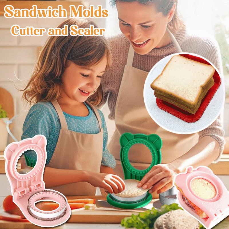 🔥Weihnachtsverkauf - Sandwichformen Cutter und Versiegler